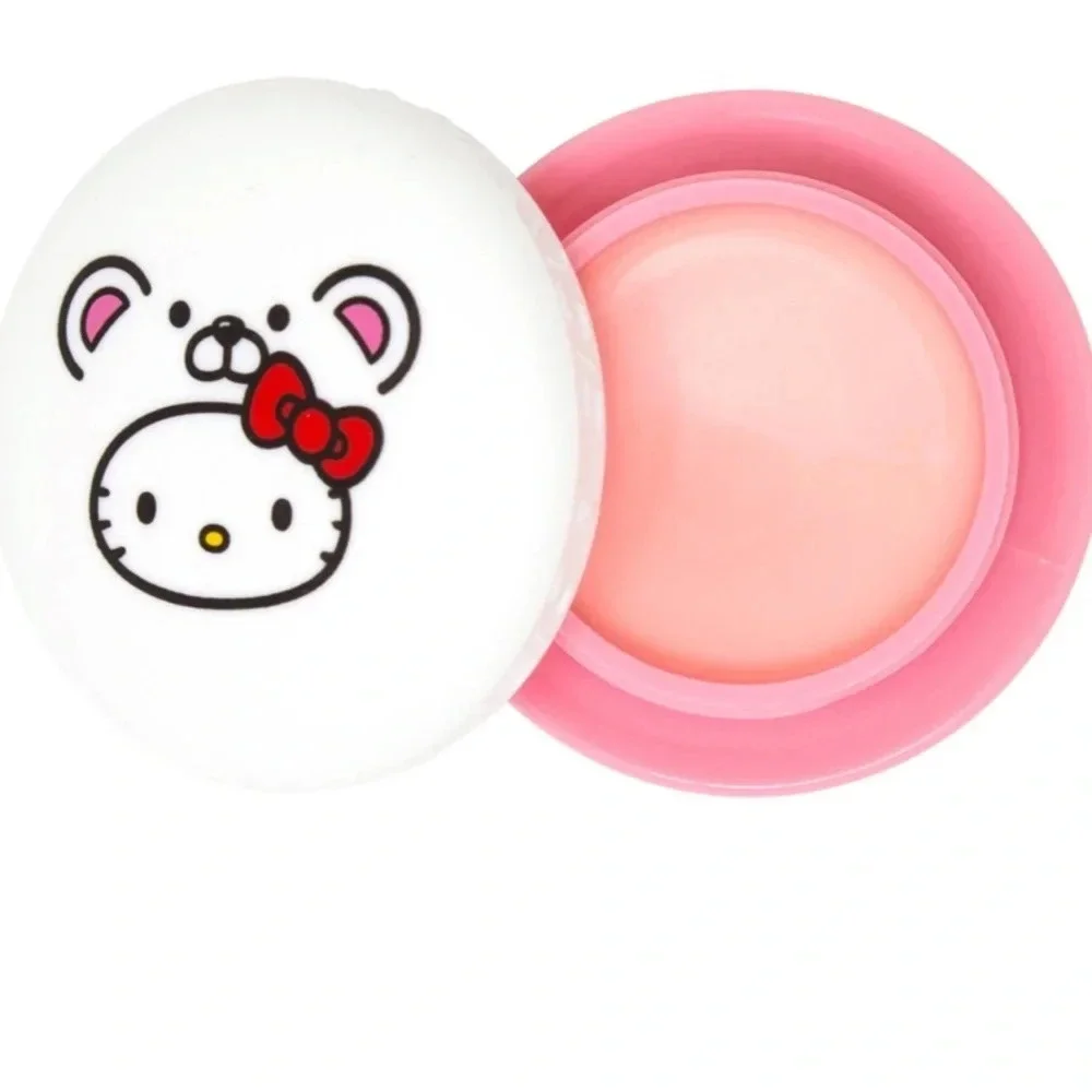 NIB CREME SHOP HELLO KITTY MACARON LIP BALM